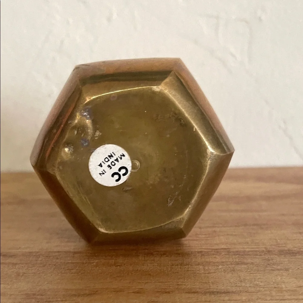 Elegant Brass Vase